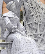 大型纸质雕塑展